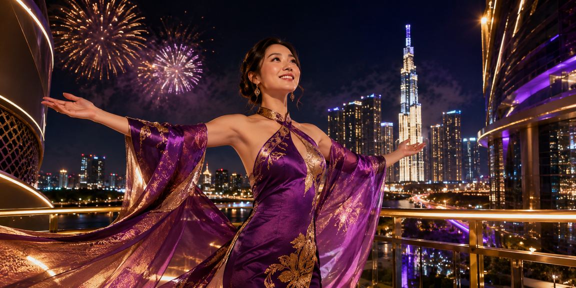 Cô gái áo dài tại sảnh casino TP. Hồ Chí Minh - 1865